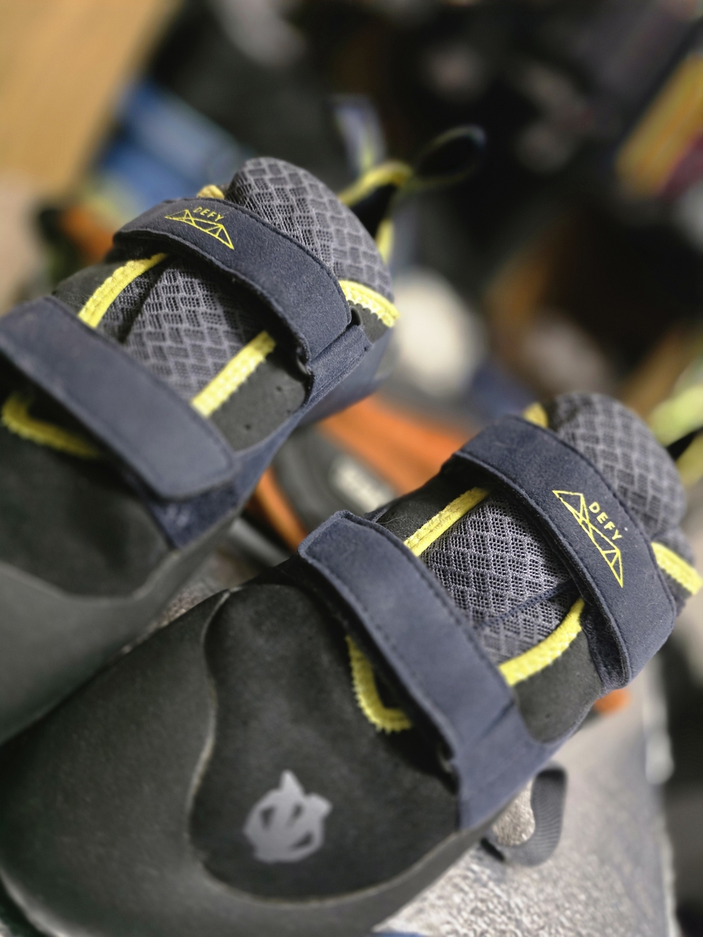Evolv Defy Climbing Shoes Men's US 14 EU 48.5 TRAX Rubber Like New